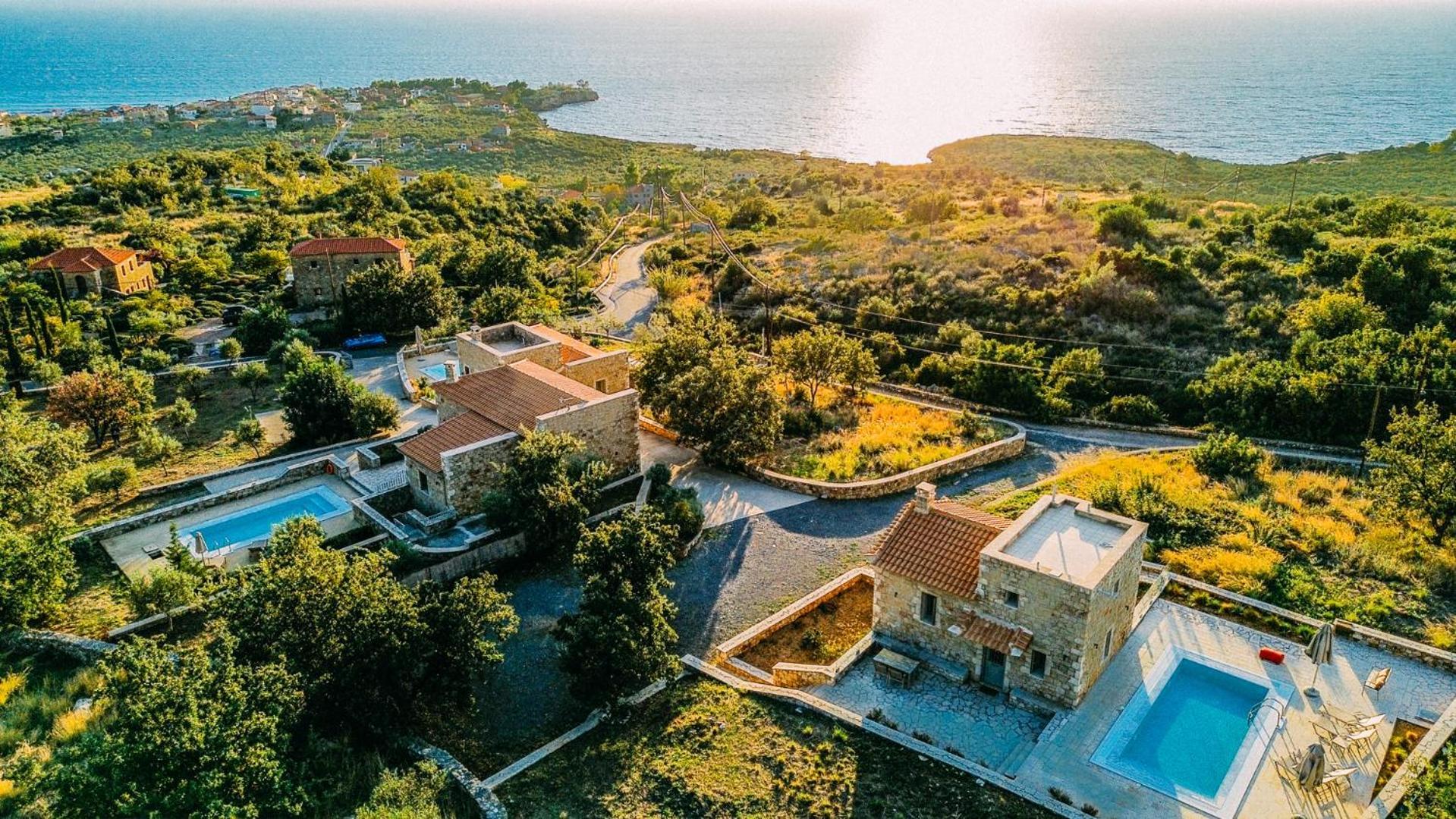 Gea Mani Villas Agios Nikolaos  Exterior foto