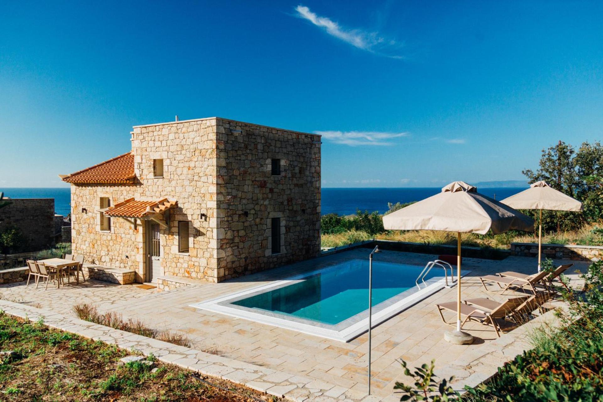 Gea Mani Villas Agios Nikolaos  Exterior foto